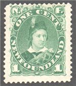 Newfoundland Scott 45a Mint F
